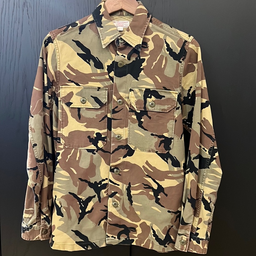 J.Crew Wallace Barnes Camo Shirt Jacket  Size:XS